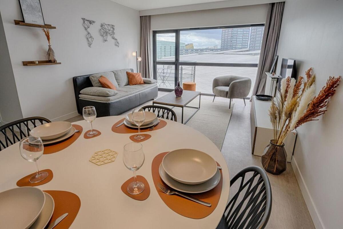 Apartament Le Panoramique ~ Euralille ~ Arrivee Autonome Zewnętrze zdjęcie